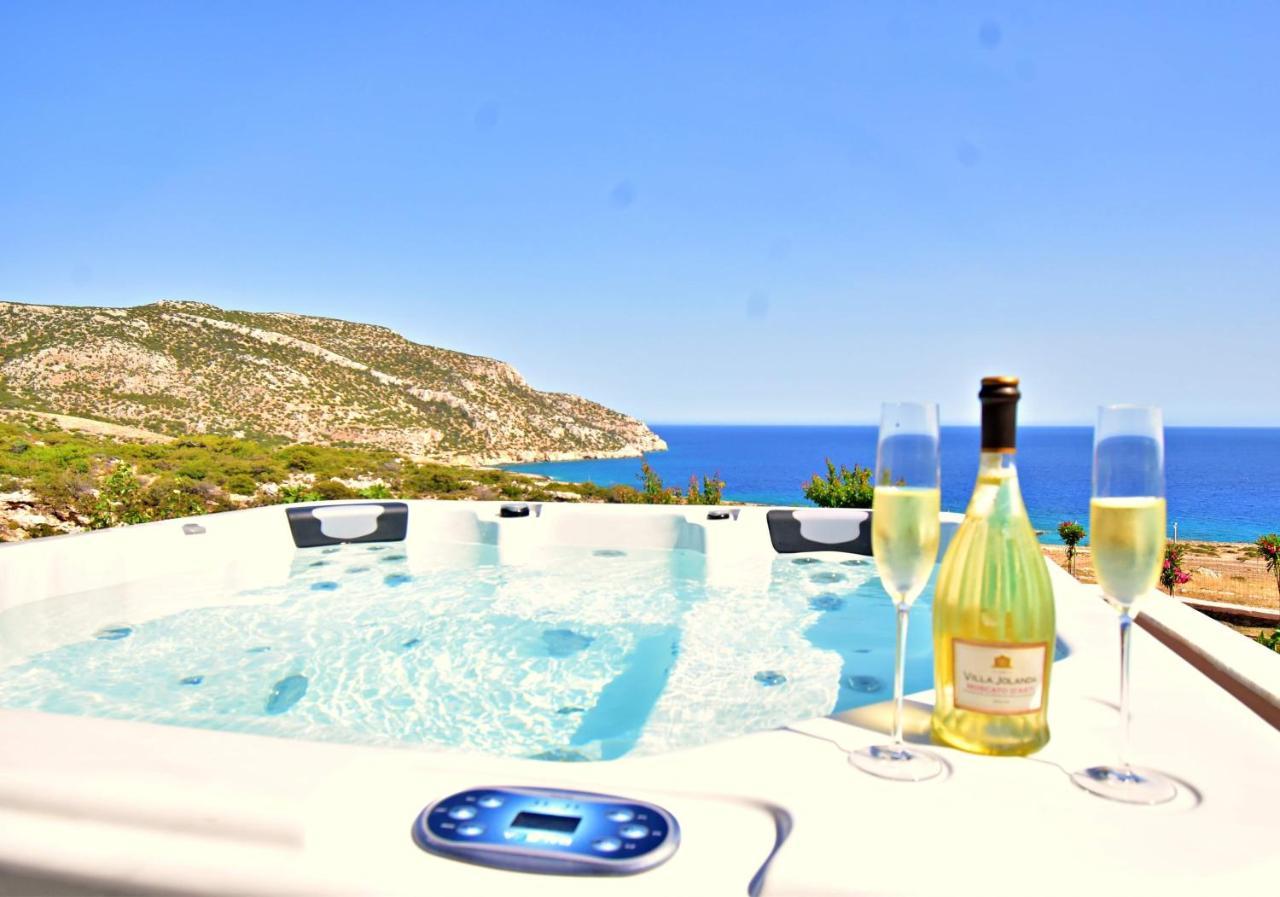 Ardani paradise view villa with jacuzzi Amoopi Buitenkant foto