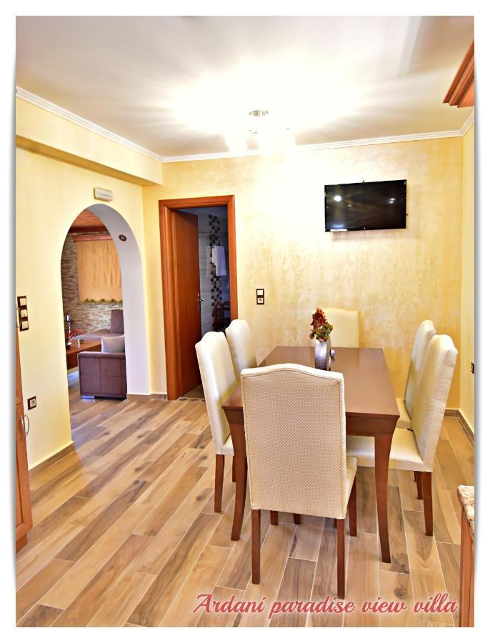 Ardani paradise view villa with jacuzzi Amoopi Buitenkant foto