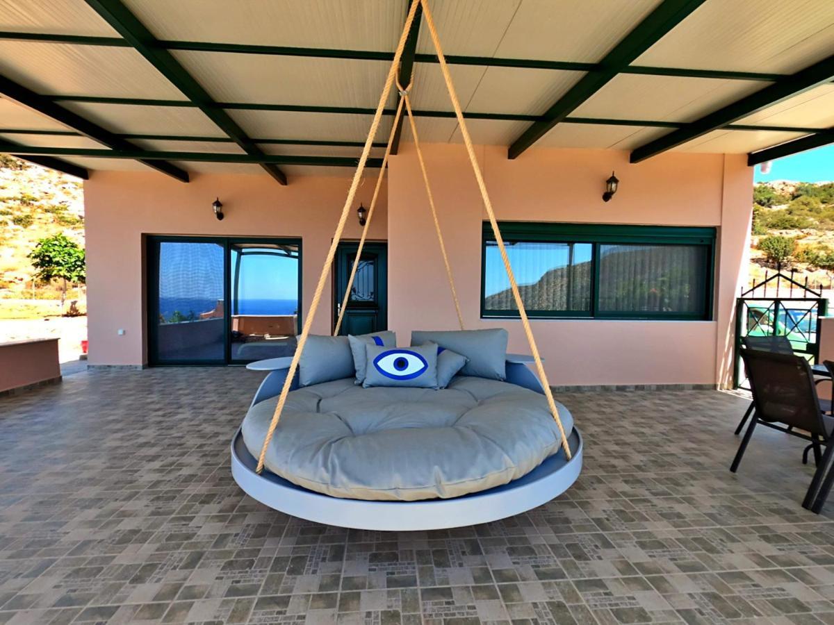 Ardani paradise view villa with jacuzzi Amoopi Buitenkant foto
